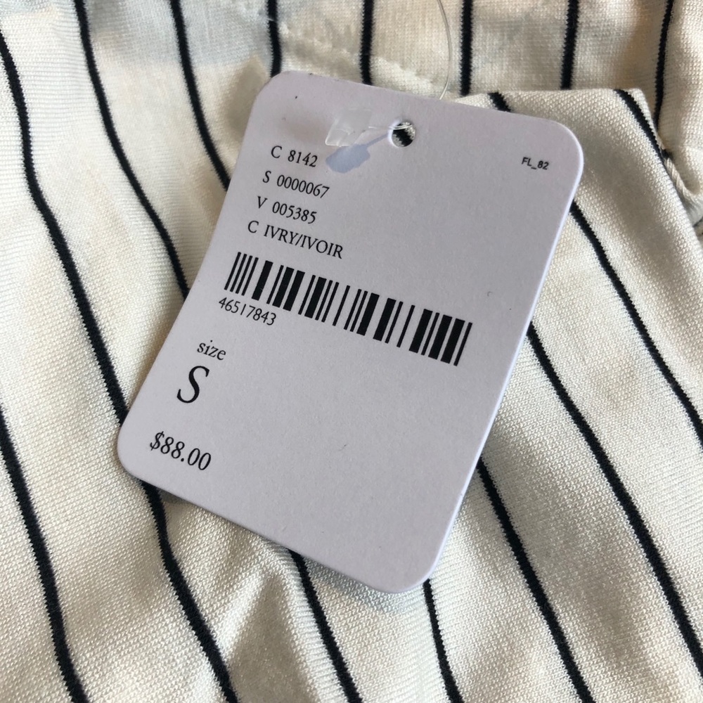 NWT Free People Beach Surf City Pinstripe Jumpsuit - Picture 10 of 11